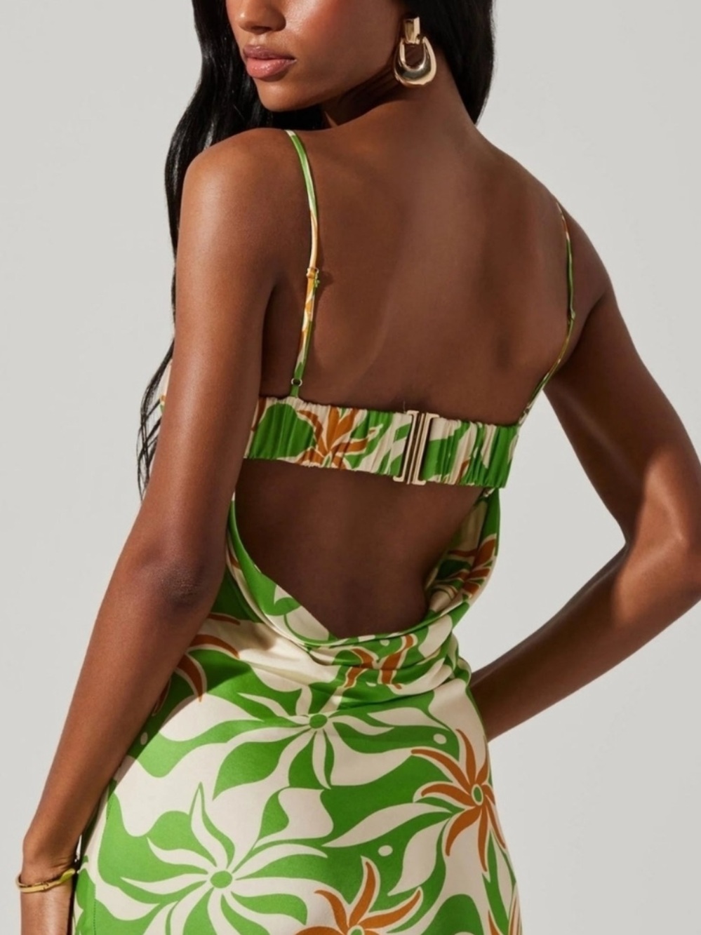 Astr the label Lysandra Open Back
Maxi Dress